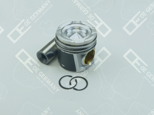 Piston with rings and pin - 020320267600 OE Germany - 51.02500-6287, 51.02500-6191, 51.02500-6288